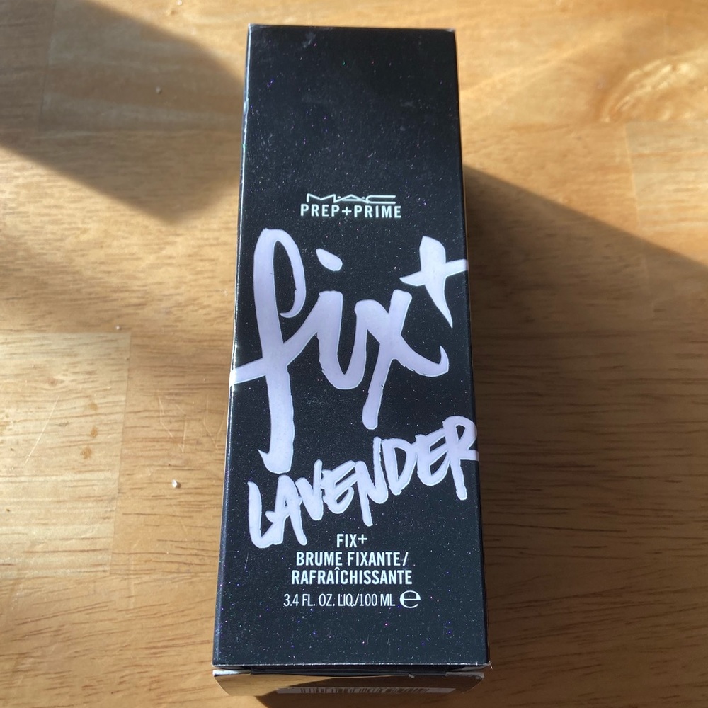 Mac Prep+Prime Fix+ Lavender 3.4oz New